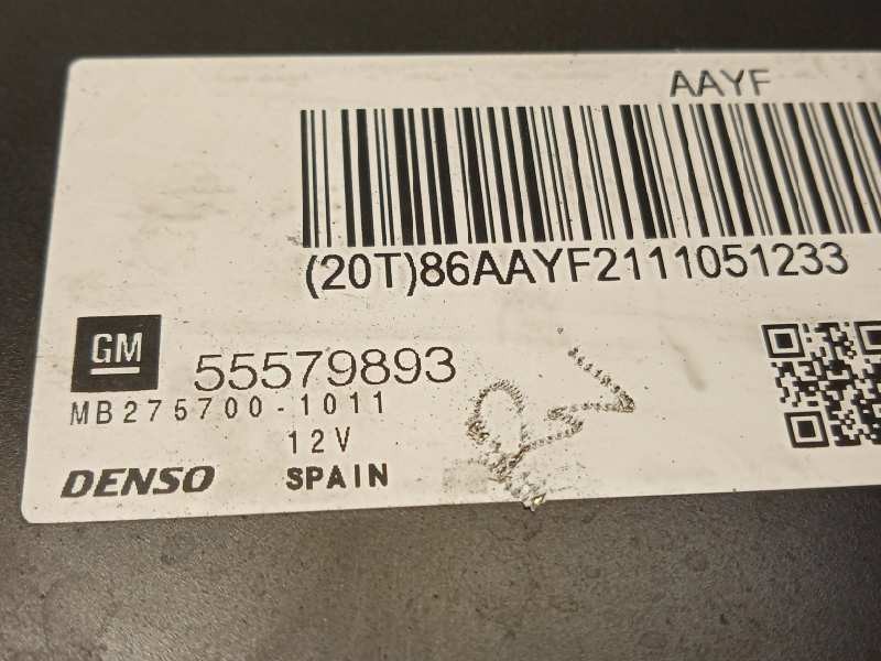 Recambio de centralita motor uce para opel astra j sports tourer enjoy referencia OEM IAM 55579893  2757001011