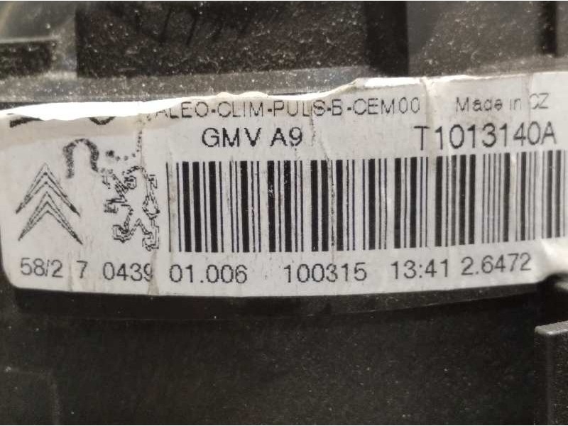 Recambio de motor calefaccion para peugeot 208 1.6 16v hdi fap referencia OEM IAM T1013140A  1608182080