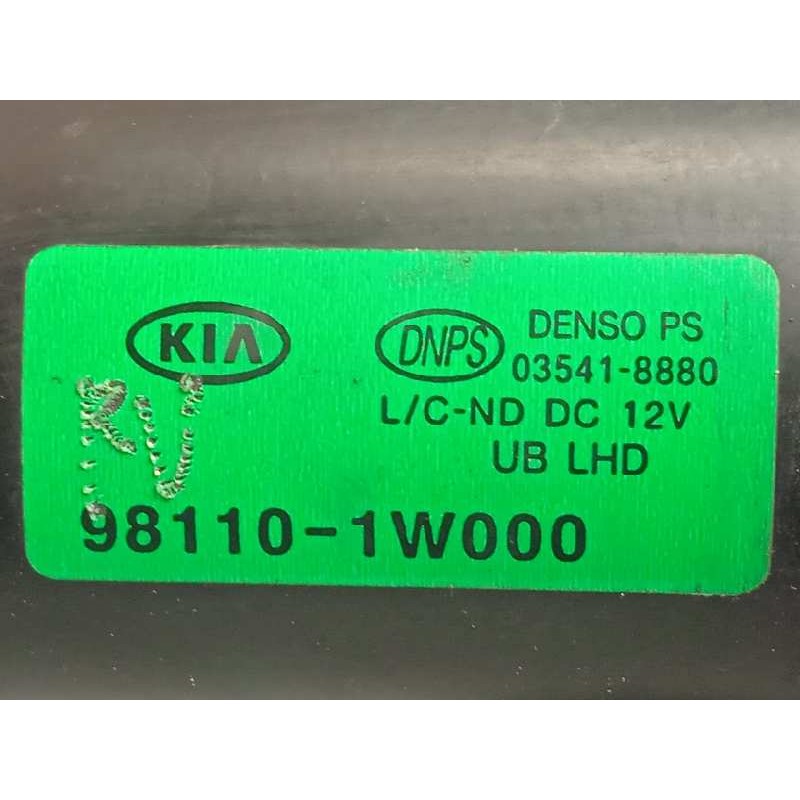 Recambio de motor limpia delantero para kia rio 1.4 crdi cat referencia OEM IAM 981101W000  