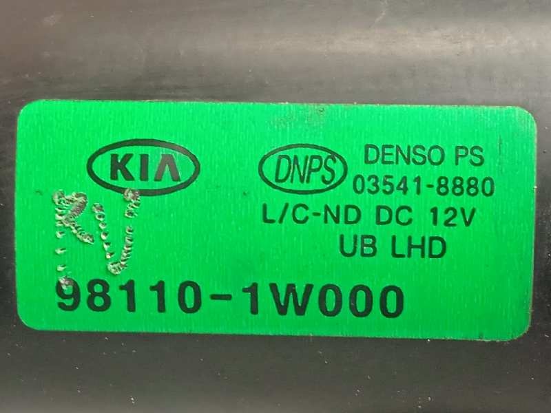 Recambio de motor limpia delantero para kia rio 1.4 crdi cat referencia OEM IAM 981101W000  