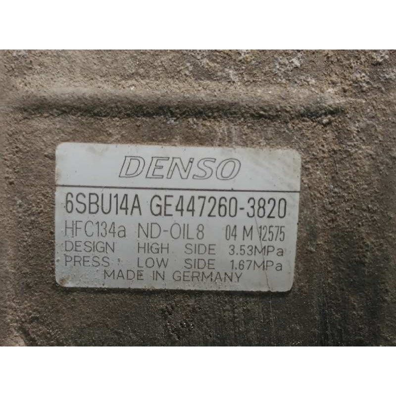 Recambio de compresor aire acondicionado para bmw serie 3 touring (e91) 318d referencia OEM IAM 64529225703  4472603820