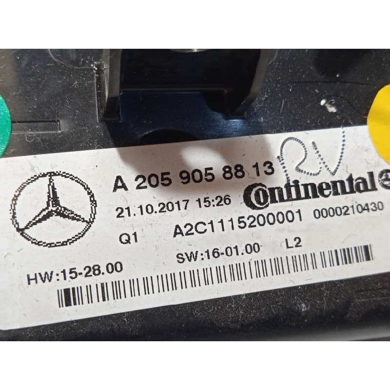 Recambio de mando climatizador para mercedes-benz clase glc (w253) glc 220 d 4matic referencia OEM IAM A2059058813  