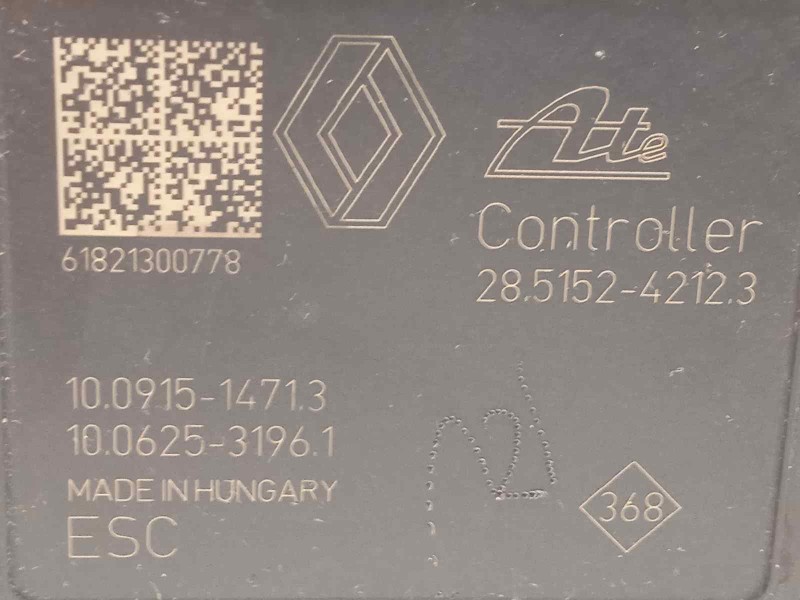 Recambio de abs para dacia dokker 1.5 dci diesel fap cat referencia OEM IAM 476600078R 28515242123 10022006554