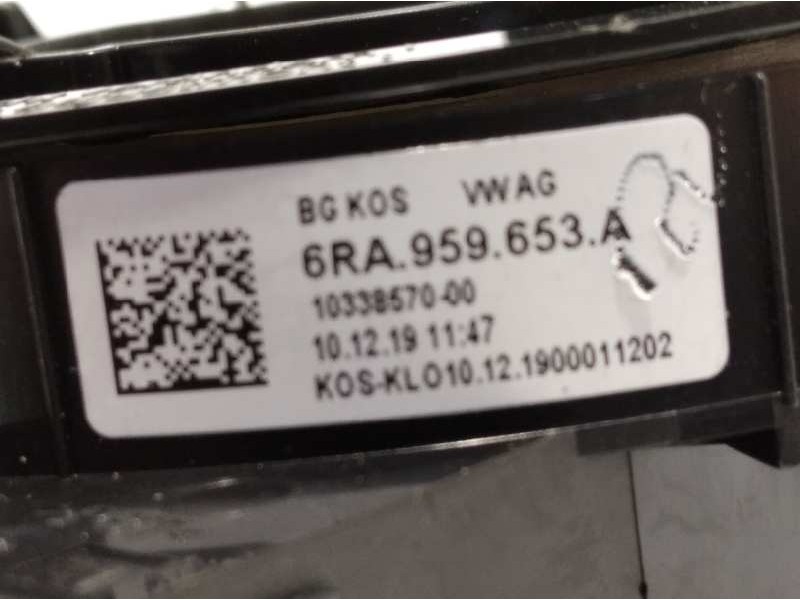 Recambio de anillo airbag para seat arona reference plus referencia OEM IAM 6R0959653A  