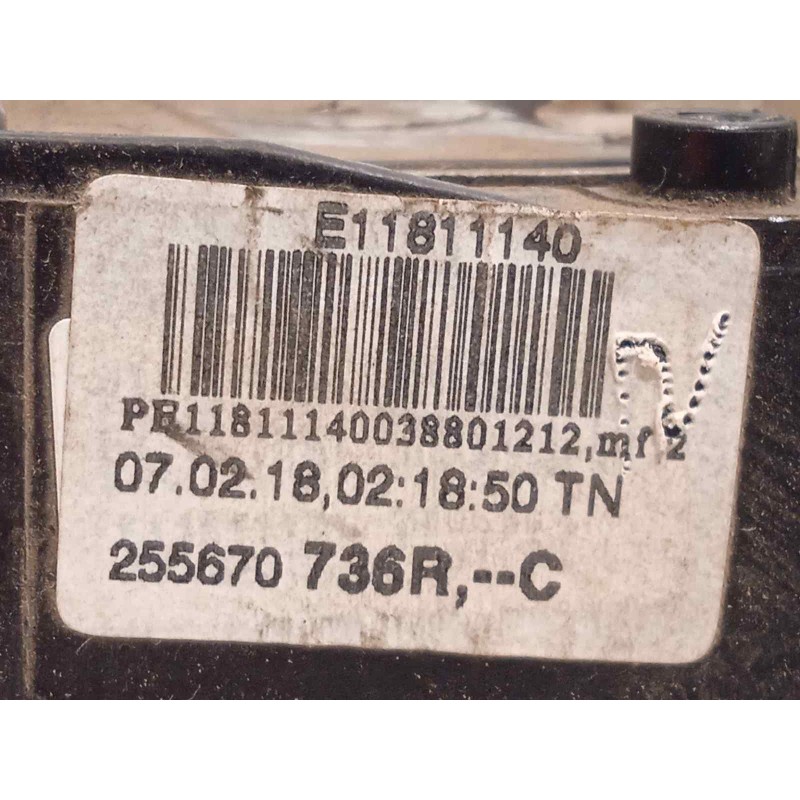 Recambio de anillo airbag para dacia dokker 1.5 dci diesel fap cat referencia OEM IAM 255670736R  