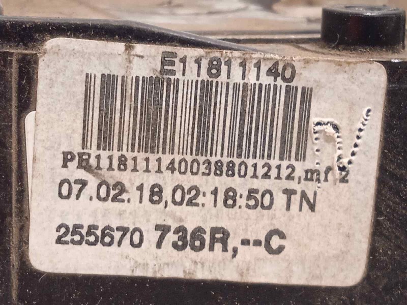 Recambio de anillo airbag para dacia dokker 1.5 dci diesel fap cat referencia OEM IAM 255670736R  