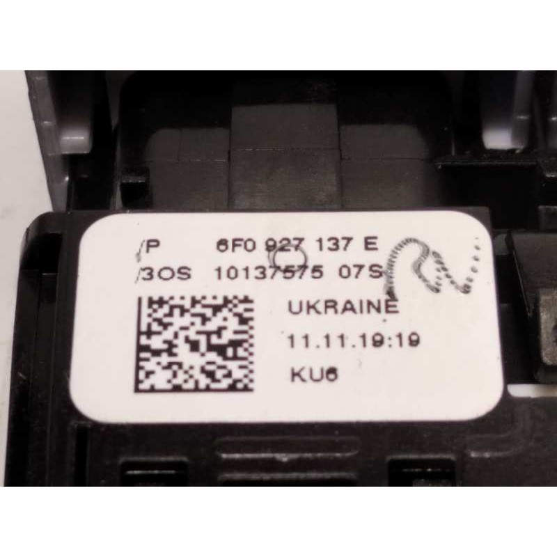 Recambio de interruptor para seat arona reference plus referencia OEM IAM 6F0927137E  6F0927137EWHS