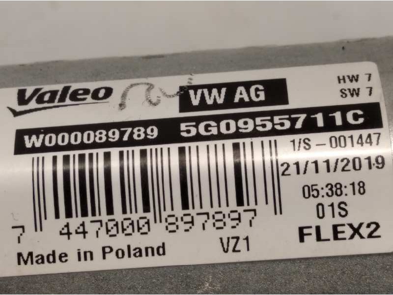 Recambio de motor limpia trasero para seat arona reference plus referencia OEM IAM 5G0955711C  W000089789