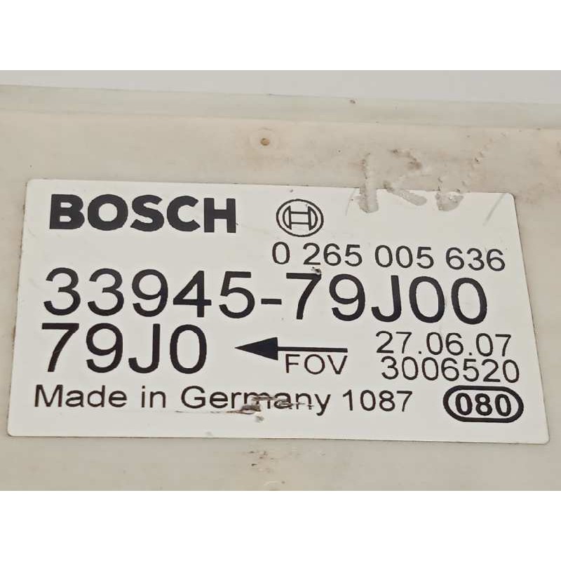 Recambio de centralita esp para suzuki sx4 rw (ey) 1.9 ddis turbodiesel referencia OEM IAM 3394579J00  0265005636