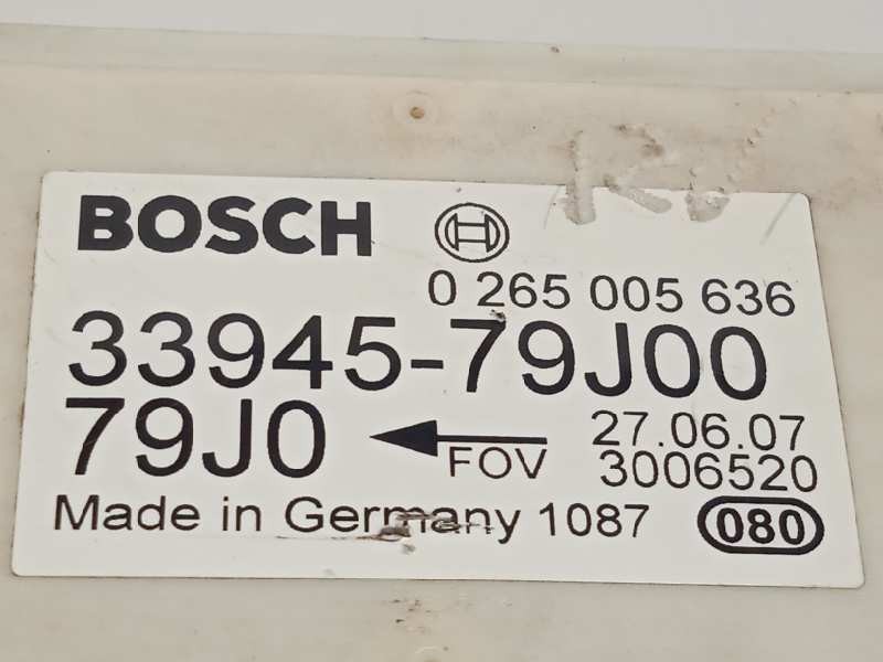 Recambio de centralita esp para suzuki sx4 rw (ey) 1.9 ddis turbodiesel referencia OEM IAM 3394579J00  0265005636