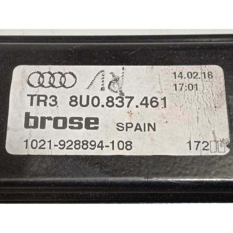 Recambio de elevalunas delantero izquierdo para audi q3 (8ug) attraction referencia OEM IAM 8U0837461  8K0959881B