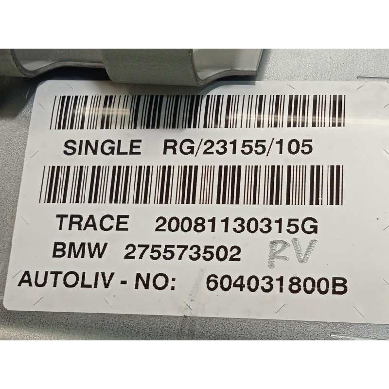 Recambio de airbag delantero derecho para bmw mini (r56) one referencia OEM IAM 2755735  51452755735