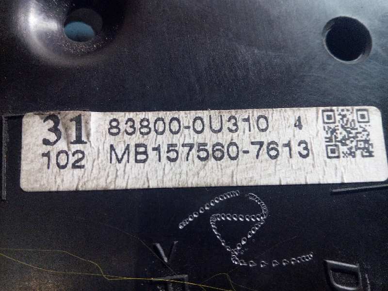 Recambio de cuadro instrumentos para toyota yaris 1.3 16v cat referencia OEM IAM 838000U310  