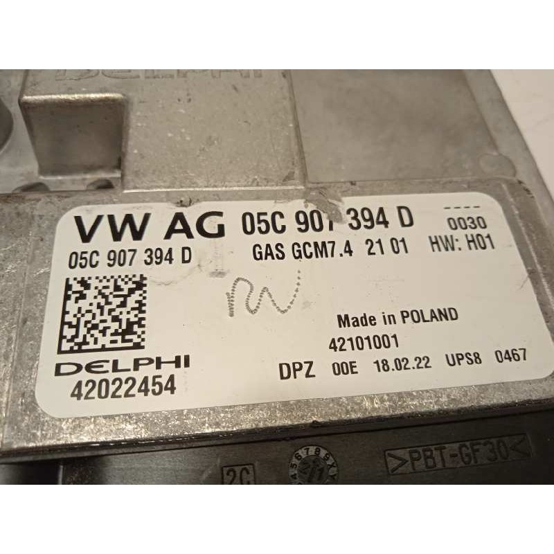 Recambio de centralita motor uce para seat ibiza (kj1) fr referencia OEM IAM 05C907394D 42022454 05C906032L6F0