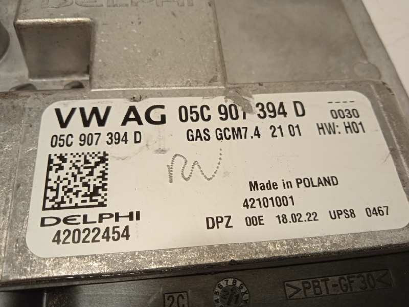 Recambio de centralita motor uce para seat ibiza (kj1) fr referencia OEM IAM 05C907394D 42022454 05C906032L6F0