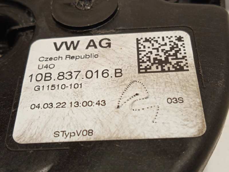 Recambio de cerradura puerta delantera derecha para seat ibiza (kj1) fr referencia OEM IAM 10B837016B  