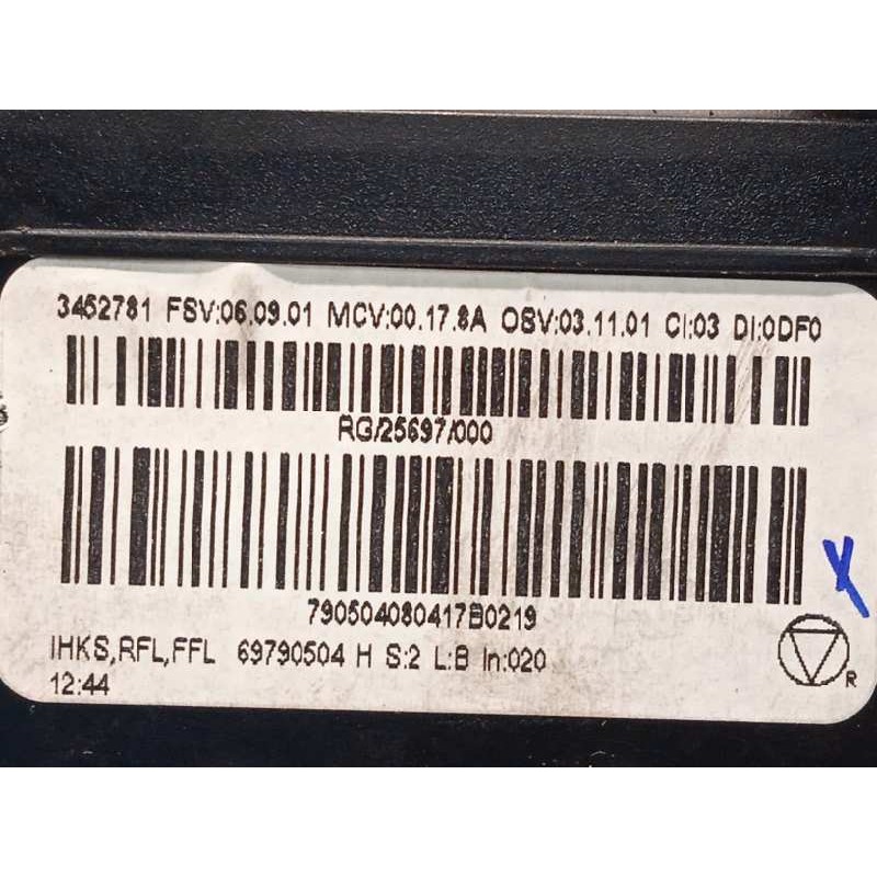 Recambio de mando calefaccion / aire acondicionado para bmw mini (r56) one referencia OEM IAM 3452781  64113454854