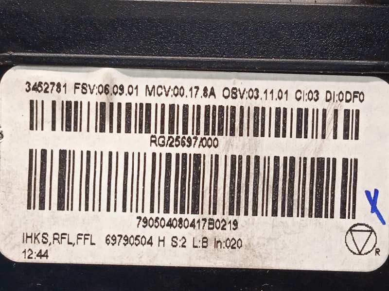 Recambio de mando calefaccion / aire acondicionado para bmw mini (r56) one referencia OEM IAM 3452781  64113454854
