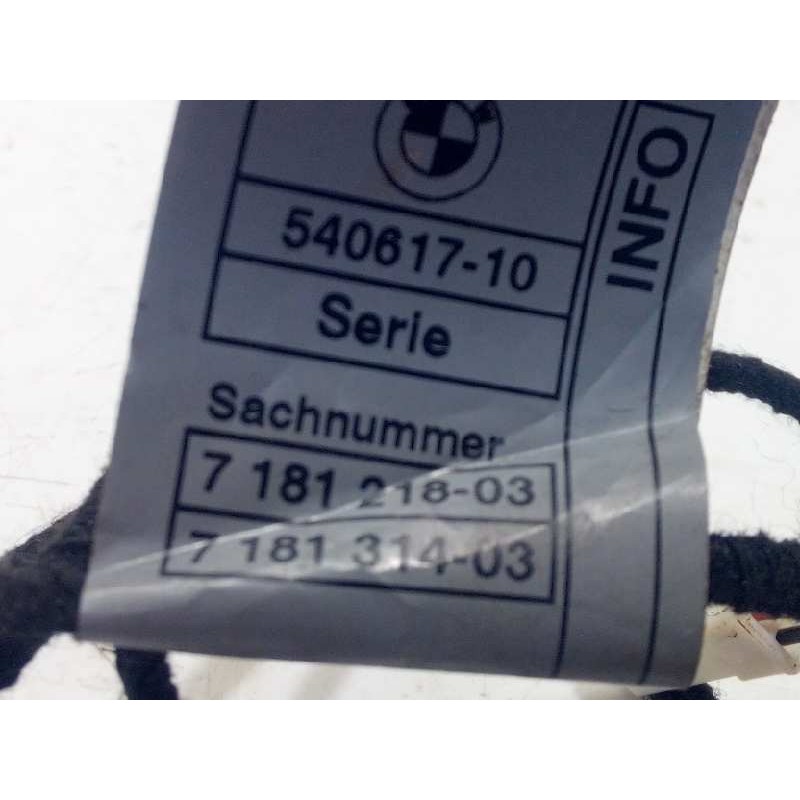 Recambio de maneta exterior trasera derecha para bmw x1 (e84) sdrive 16d referencia OEM IAM 7181218  