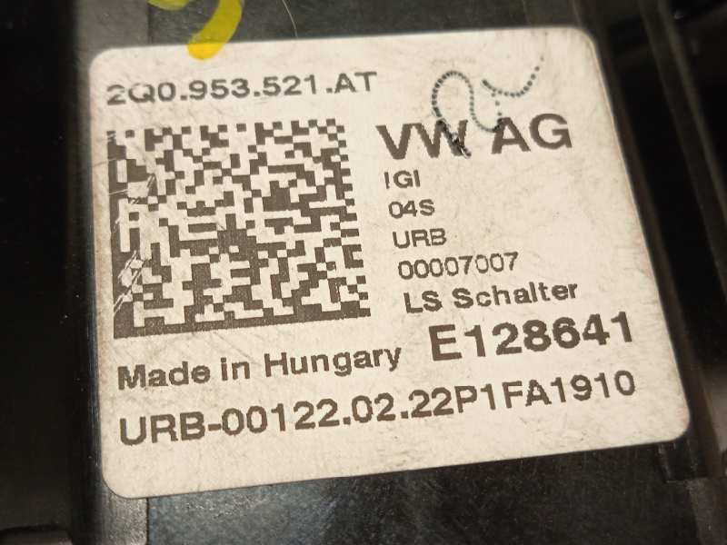 Recambio de mando intermitentes para seat ibiza (kj1) fr referencia OEM IAM 2Q0953521AT  