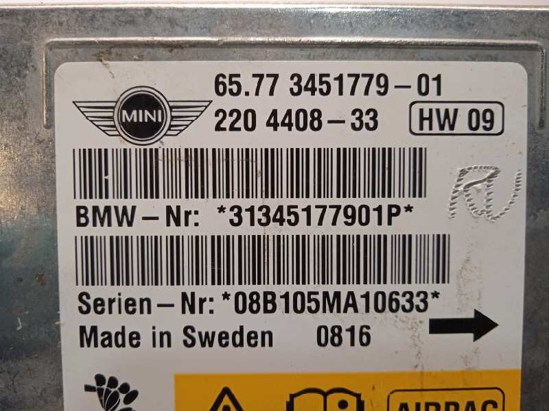 Recambio de centralita airbag para bmw mini (r56) one referencia OEM IAM 65773451779  