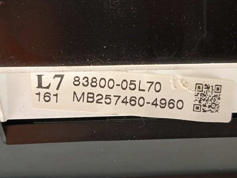 Recambio de cuadro instrumentos para toyota avensis (t27) active referencia OEM IAM 8380005L70  MB2574604960