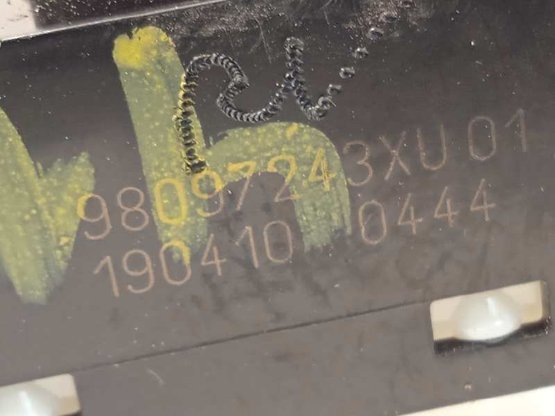 Recambio de mando retrovisor para peugeot 208 business line referencia OEM IAM 98097243XU  