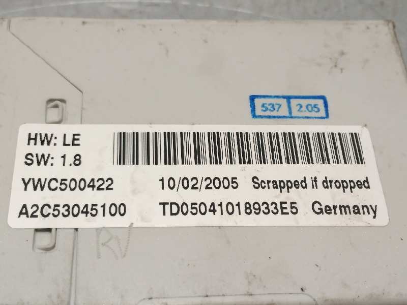 Recambio de modulo electronico para land rover range rover (lm) 3.0 td6 referencia OEM IAM YWC500422  A2C53045100