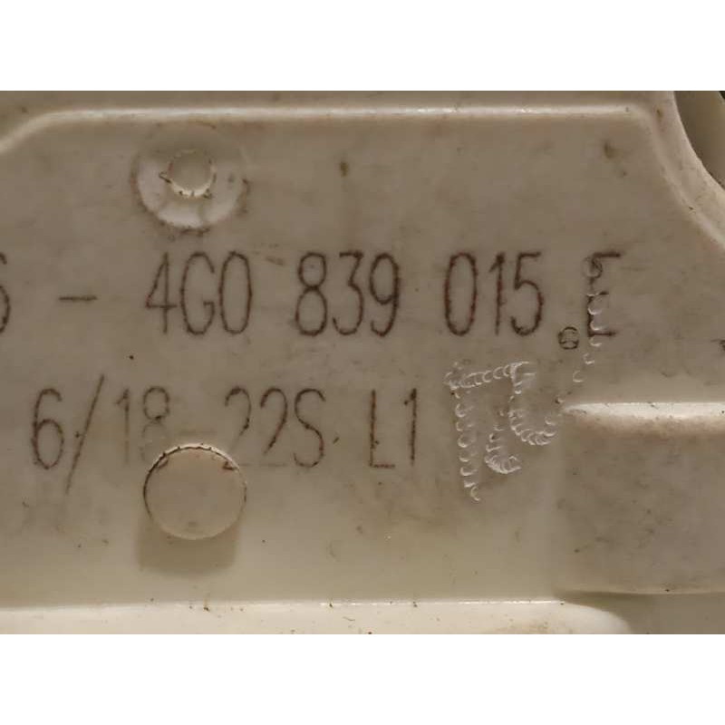 Recambio de cerradura puerta trasera izquierda para audi q3 (8ug) attraction referencia OEM IAM 4G0839015E  