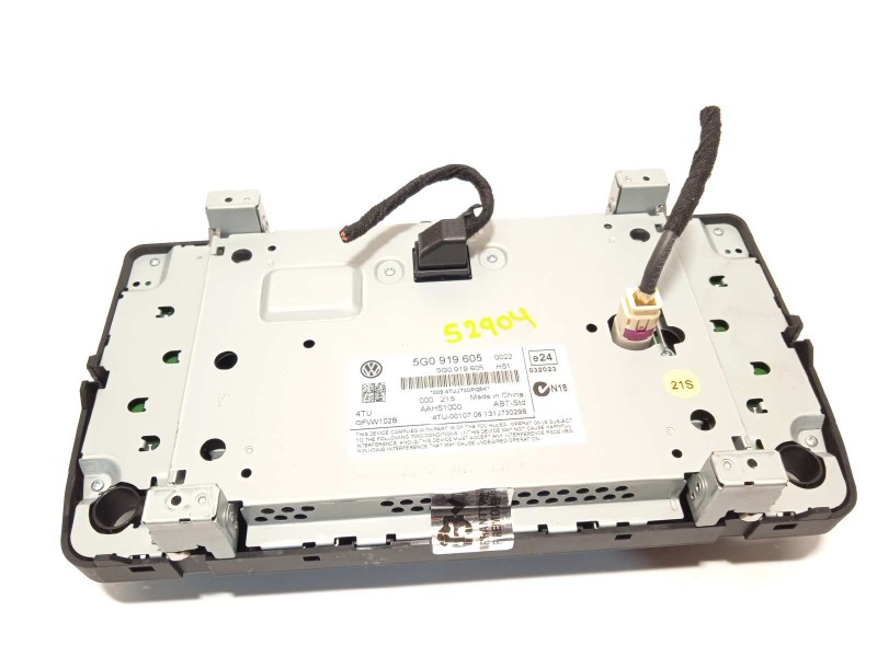 Recambio de pantalla multifuncion para volkswagen golf vii lim. edition bluemotion referencia OEM IAM 5G0919605  