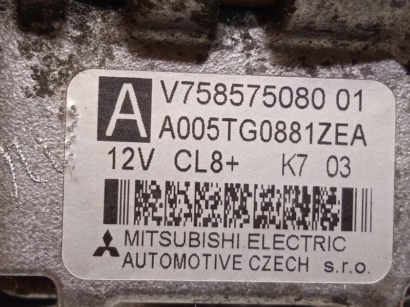 Recambio de alternador para peugeot 207 premium referencia OEM IAM V758575080 5705KQ A005TG0881ZEA