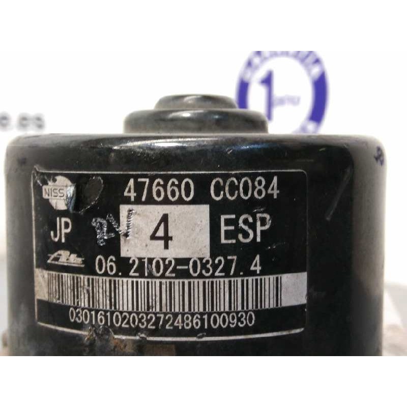 Recambio de abs para nissan murano (z50) básico referencia OEM IAM 47660CC084  06210203274