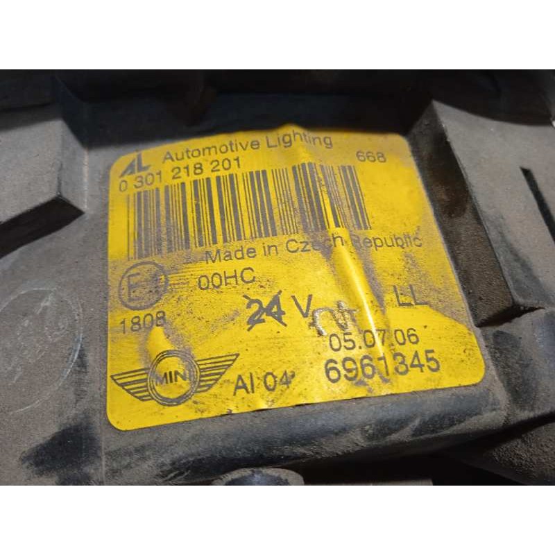 Recambio de faro izquierdo para mini mini (r50,r53) one d referencia OEM IAM 6961345 63127198729 63126961345