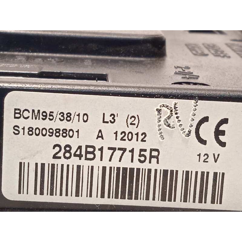 Recambio de centralita confort para renault scenic iii grand dynamique referencia OEM IAM 284B17715R  