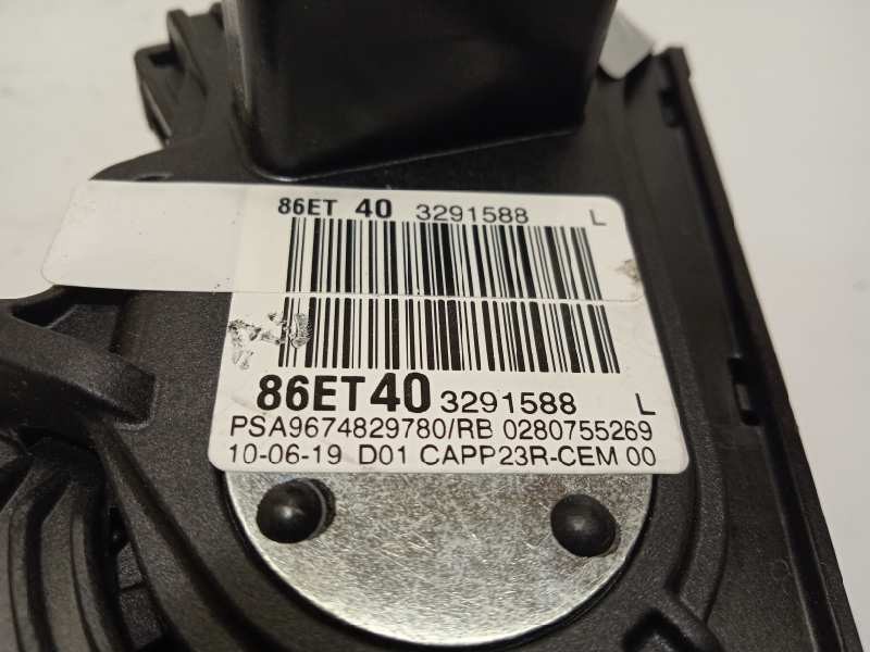 Recambio de potenciometro pedal para citroën berlingo 1.5 blue-hdi fap referencia OEM IAM 9674829780  86ET40