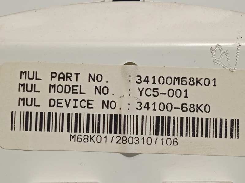 Recambio de cuadro instrumentos para suzuki alto amf 310 1.0 12v cat referencia OEM IAM 34100M68K01  3410068K0