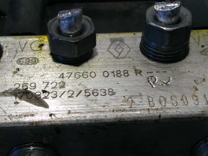 Recambio de abs para dacia sandero laureate referencia OEM IAM 476600188R  269722