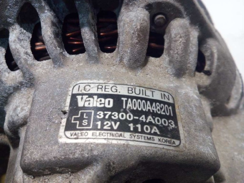 Recambio de alternador para hyundai h 1 h 1 furg.caja cerr.c. puerta referencia OEM IAM 373004A003  