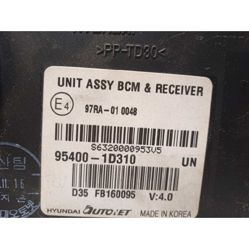 Recambio de modulo electronico para kia carens (un) 2.0 crdi referencia OEM IAM 954001D310  97RA010048