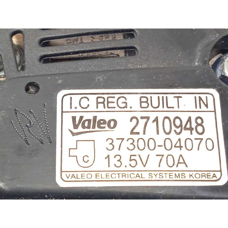 Recambio de alternador para kia picanto (ja) 1.0 cat referencia OEM IAM 3730004070  2710948