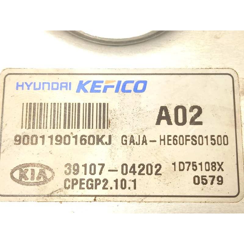 Recambio de centralita motor uce para kia picanto (ja) 1.0 cat referencia OEM IAM 3910704202  9001190160KJ