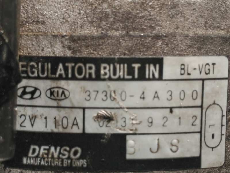 Recambio de alternador para kia sorento 2.5 crdi cat referencia OEM IAM 373004A300  021319212