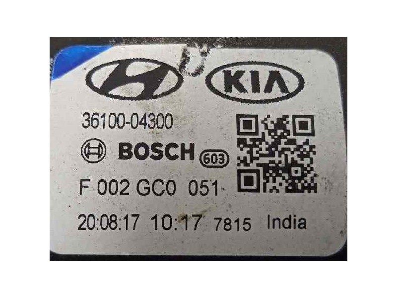 Recambio de motor arranque para kia picanto (ja) 1.0 cat referencia OEM IAM 3610004300  F002GC0051