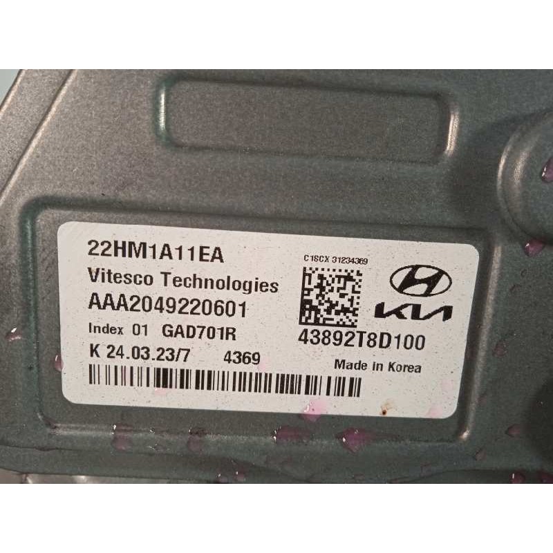 Recambio de caja cambios para hyundai kona 1.0 tgdi cat referencia OEM IAM M19V  954A22D020