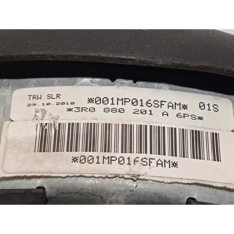 Recambio de airbag delantero izquierdo para seat exeo st (3r5)(2009>) 2.0 tdi referencia OEM IAM 3R0880201A  3R0880201A6PS