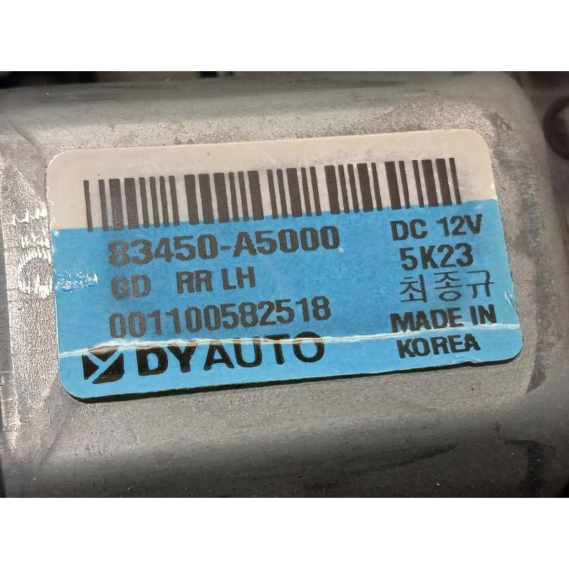 Recambio de elevalunas trasero izquierdo para hyundai i30 (gd) 1.4 cat referencia OEM IAM 83470A6020  83450A5000