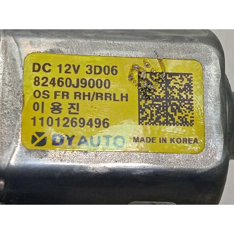 Recambio de elevalunas delantero derecho para hyundai kona 1.0 tgdi cat referencia OEM IAM 82402J9000  82460J9000