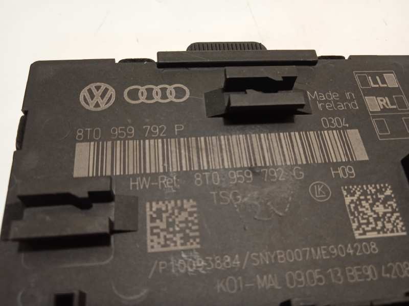 Recambio de centralita confort para audi a5 coupe (8t) 2.0 tdi referencia OEM IAM 8T0959792P  