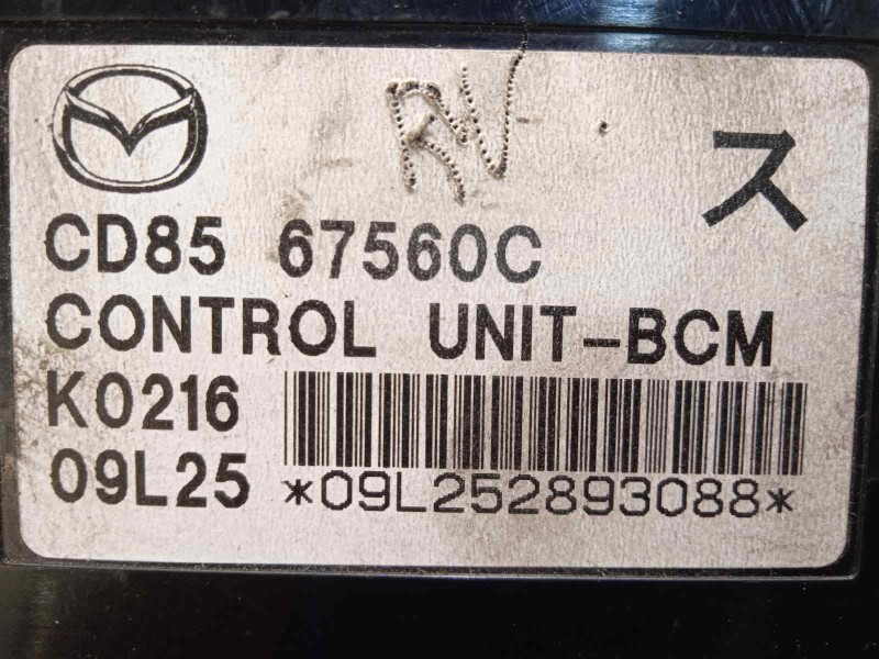 Recambio de modulo electronico para mazda 5 berl. (cr) 2.0 turbodiesel cat referencia OEM IAM CD8567560C  