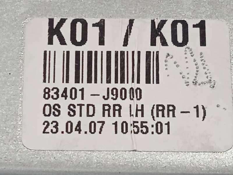 Recambio de elevalunas trasero izquierdo para hyundai kona 1.0 tgdi cat referencia OEM IAM 83401J9080  82460J9000